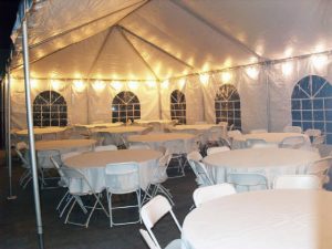 tent 1 with white lights
